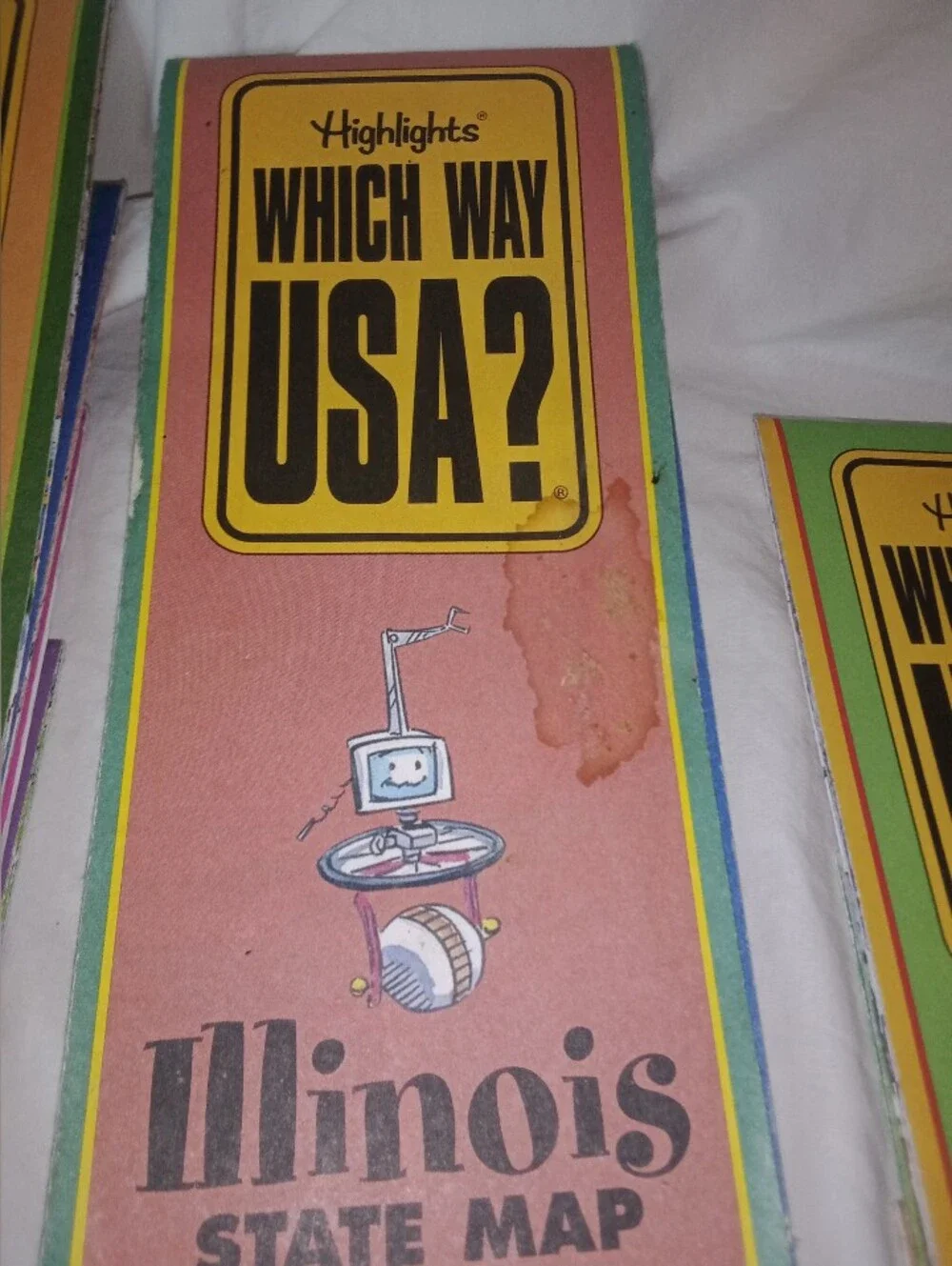 27 Highlights State Maps Which Way USA Child Learning Education Geography